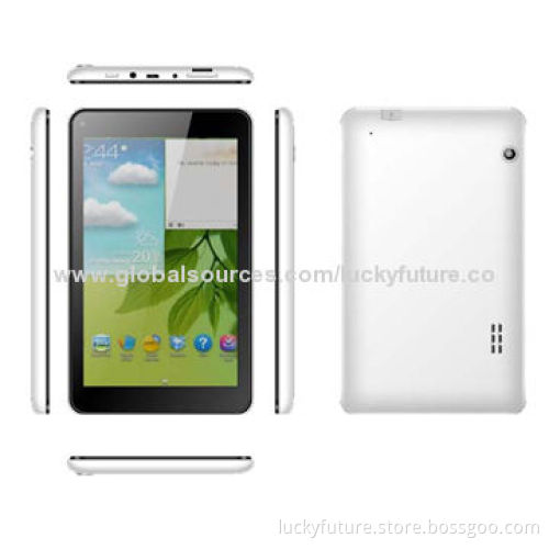 7-inch Intel Z2520 Android 4.4 Dual Core Tablet PC with 1GB/8GB, 1024*600px,Wi-Fi, BT, Dual CamerasNew